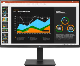 LG מסך מחשב LG  27BQ75QB-B QHD IPS