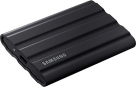 SAMSUNG כונן חיצוני SAMSUNG PORTABLE SSD T7 SHIELD 4.0TB USB 3.2 BLACK MU-PE4T0S