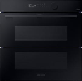 SAMSUNG תנור בנוי פירוליטי דו תאי- 76 ליטר Samsung סמסונג 5Series Dual Cook Flex Simple Steam NV7B5755SAK