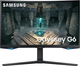 SAMSUNG מסך מחשב קעור Samsung Odyssey G65B 32" 2K 240Hz 1ms - צבע שחור