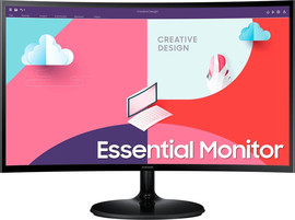 SAMSUNG מסך מחשב קעור "23.5 Samsung LED VA S24C360EAM