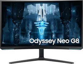 SAMSUNG מסך מחשב גיימינג 32" Samsung סמסונג Odyssey Neo G8 S32BG850NP