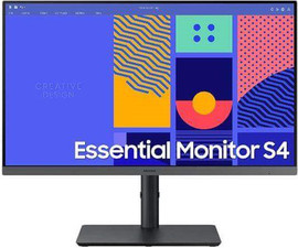 SAMSUNG מסך מחשב ‏23.8 ‏אינטש Samsung Essential S4 S24C430GAM Full HD סמסונג