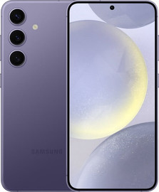 SAMSUNG טלפון סלולרי 6.2" Samsung Galaxy S24 סמסונג SM-S921B/DS 128GB/8GB Cobalt Violet