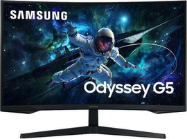 SAMSUNG מסך גיימינג קעור "32 Samsung סמסונג S32CG552EM Odyssey G5