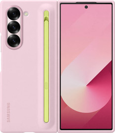 SAMSUNG כיסוי קשיח כולל מקום ייעודי ל-S Pen למכשירי Samsung Fold6 סמסונג Z Fold6 S-Pen Case - ורוד