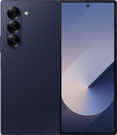 SAMSUNG טלפון סלולרי מתקפל 7.6" + 6.3" Samsung Galaxy Z Fold6 סמסונג SM-F956B 1TB/12GB כחול נייבי