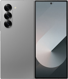SAMSUNG טלפון סלולרי מתקפל 7.6" + 6.3" Samsung Galaxy Z Fold6 סמסונג SM-F956B 1TB/12GB סילבר כהה