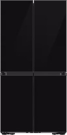 SAMSUNG מקרר 4 דלתות 819 ליטר Samsung BeSpoke RF88DB9623-BK זכוכית שחורה