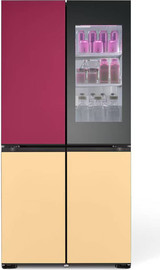 LG מקרר 4 דלתות 617 ליטר LG R-4D760MDUP Mood UP תאורה מחליפה גוונים !