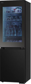 LG מקרר מקפיא תחתון 349 ליטר LG R-2B394BINS נירוסטה מושחרת