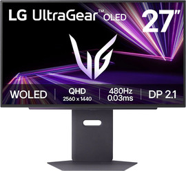 LG מסך מחשב גיימינג 27" QHD LG אל ג'י 27GX790A-B