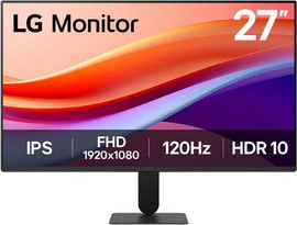 LG מסך מחשב ''27 LG FHD אל ג'י דגם 27U411A-B