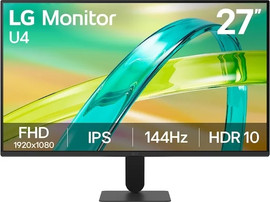 LG מסך מחשב "27 LG אל ג'י 27U411B-B