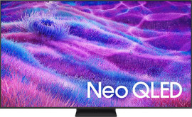 SAMSUNG טלוויזיה חכמה 55" NeoQLED 4K ‏Samsung סמסונג QN80F QE55QN80FAUXIL
