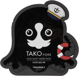 TONYMOLY TAKO PORE מדבקה לניקוי ראשים שחורים