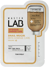 TONYMOLY MASTER LAB מסכת בד – ריר חלזונות