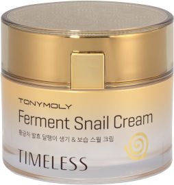TONYMOLY TIMELESS FERMENT SNAIL קרם פנים אנטי אייג'ינג ריר חלזונות