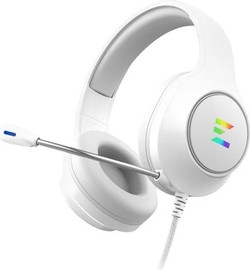 Zalman אוזניות חוטיות Zalman ZM-HPS310 בצבע לבן