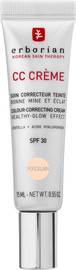 ERBORIAN CC קרם לגוון עור פורצלן עם מקדם הגנה  PORCELAIN - SPF30