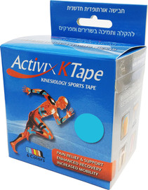 Activix טייפ קינזיולוגי כחול