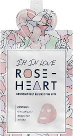 ROSEHEART KOREA I'M IN LOVE מסכת זוהר יומית וקרם פנים עשיר