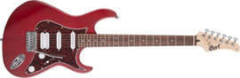 CORT גיטרה חשמלית CORT G110 OPBC HSS Open Pore Black Cherry