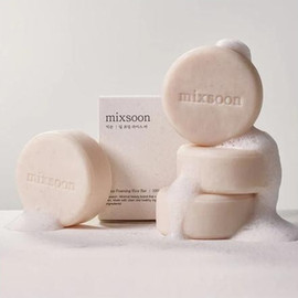 MIXSOON סבון פנים אורז מוקצף MIXSOON Foaming Rice Bar – ‎