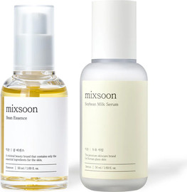 MIXSOON סט טיפוח כפול – MIXSOON Bean Essence & Soybean Milk Serum Duo Set (50 מ"ל × 2)