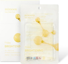 MIXSOON מסכת הבהרה לפנים MIXSOON Brightening Mask – מארז 10 יחידות