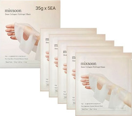MIXSOON מסכת פנים קולגן MIXSOON Collagen Hydrogel Mask – מארז 5 יחידות