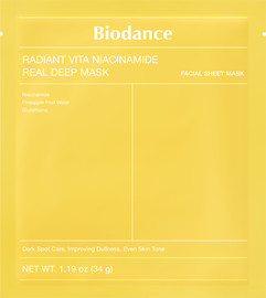 BIODANCE מסיכה לטיפול עמוק ויטה ניאצינמיד