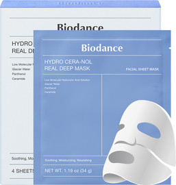 BIODANCE מסכת פנים הידרו לטיפול עמוק סרמידים ופנתנול