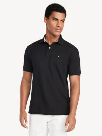 TOMMY HILFIGER חולצת פולו פיקה קלאסית לגבר