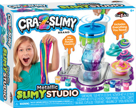 Cra-Z-Art ערכת Cra-Z-Slimy Metallic Slimy Studio מבית Cra-Z-Art