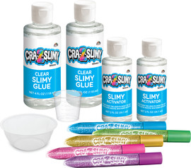 Cra-Z-Art ערכת Cra-Z-Slimy DIY Glitter Burst מבית Cra-Z-Art