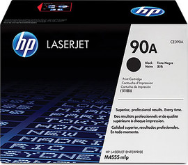 HP טונר לייזר שחור מקורי HP 90A CE390A (10,000 דפים)