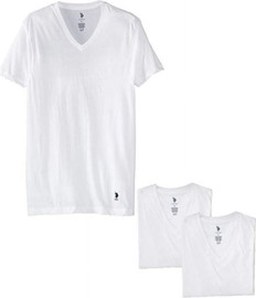 U.S POLO ASSN מארז 3 חולצות טישרט וי- US POLO ASSN