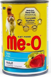 ME-O מיאו | שימור מזון לחתול טונה בג'לי | 400 גר'