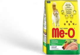 ME-O מיאו מזון מלא לחתולים | עוף וירקות | 7 ק"ג