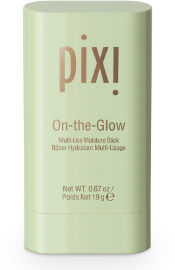PIXI און דה גלואו - סטיק רב שימושי מועשר בג'ינסנג וחומצה גליקולית המעניק לחות לעור הפנים , הגוף, לשפתיים ולשיער