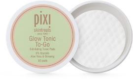 PIXI פדיות גלואו טוניק מועשרות בחומצה גליקולית ואלוורה