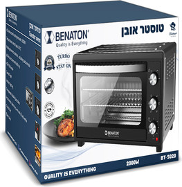 Benaton טוסטר אובן 46 ליטר BENATON BT-5020