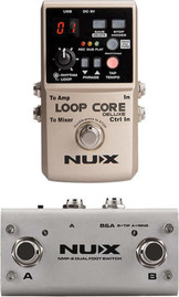 NUX אפקט לגיטרה Loop Core deluxe + foot switch