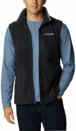 Columbia ווסט לגברים Fast Trek Fleece Vest Black