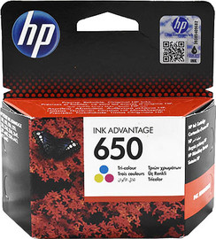 HP ראש דיו צבעוני HP 650 CZ102AE BHL
