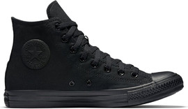 CONVERSE נעלי סניקרס קונברס אולסטאר Converse Allstar All-Star אולסטאר גבוה שחור מונו נעלי אופנה