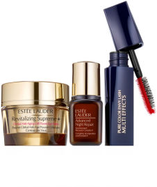 ESTEE LAUDER SUPREME+ סט סרום עיניים + סרום + מסקרה