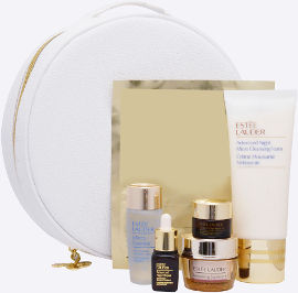 ESTEE LAUDER ADVANCED NIGHT REPAIR סט מסכה + סרום + סרום לעיניים + קצף ניקוי + מי פנים + קרם פנים