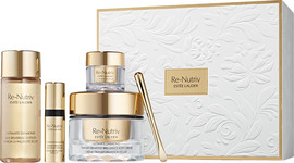 ESTEE LAUDER RE-NUTRIV ULTIMATE DIAMOND סט קרם לחות + קרם עיניים + סרום + תחליב